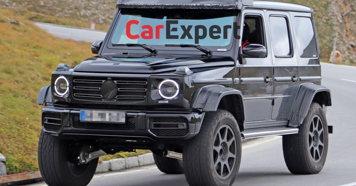 2021 Mercedes Benz G Class 4x4² spied CarExpert