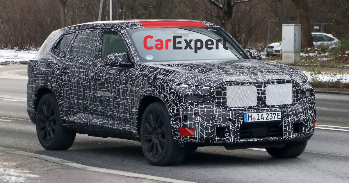 Bmw Xm Spied With Less Camouflage Carexpert