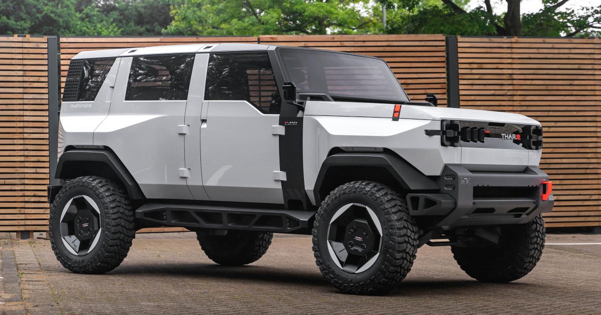 Mahindra Reveals Electric Jeep Wrangler Rivalling Concept Carexpert