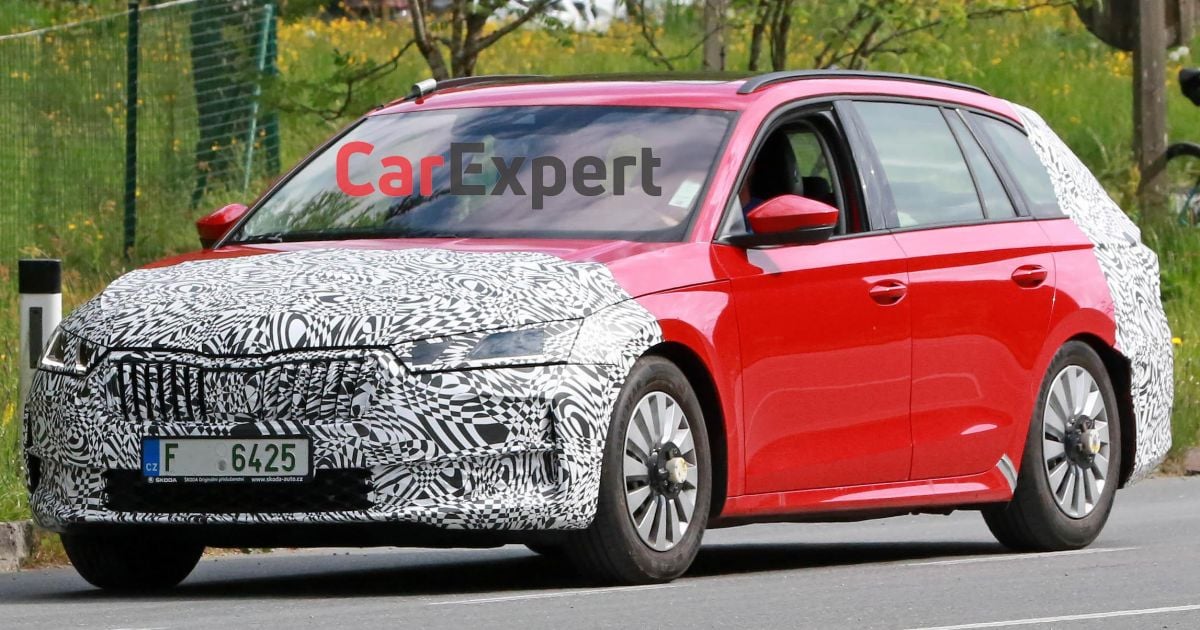 Skoda Octavia Update Imminent Spied Carexpert