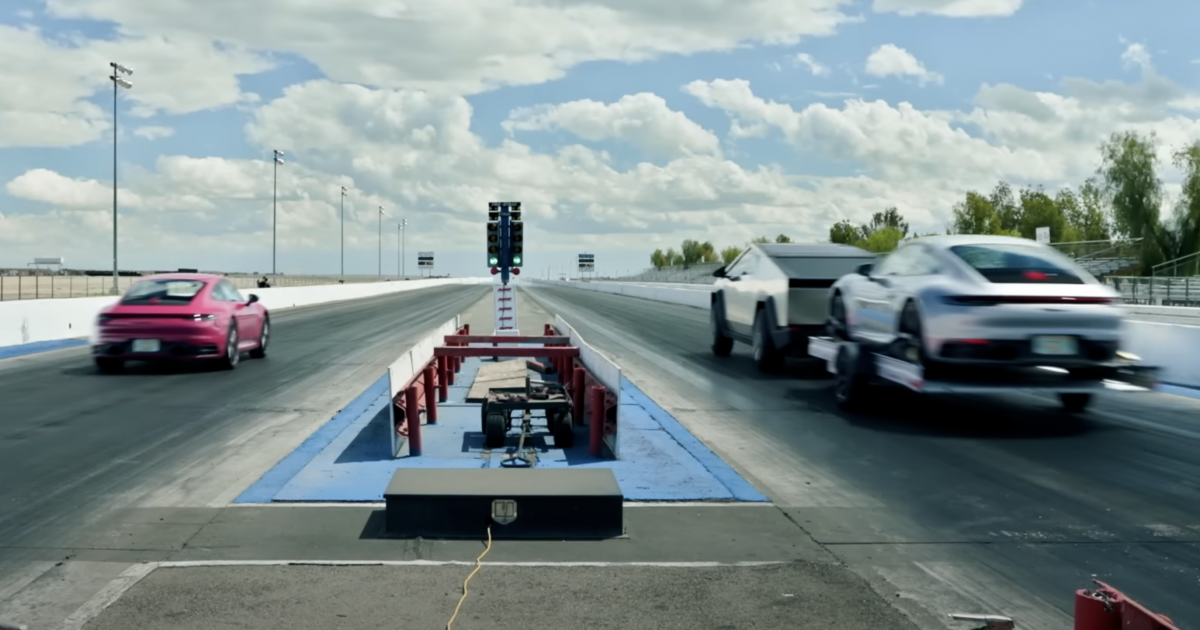 Shock Elon Musk Lied About Viral Tesla Cybertruck Drag Race Video