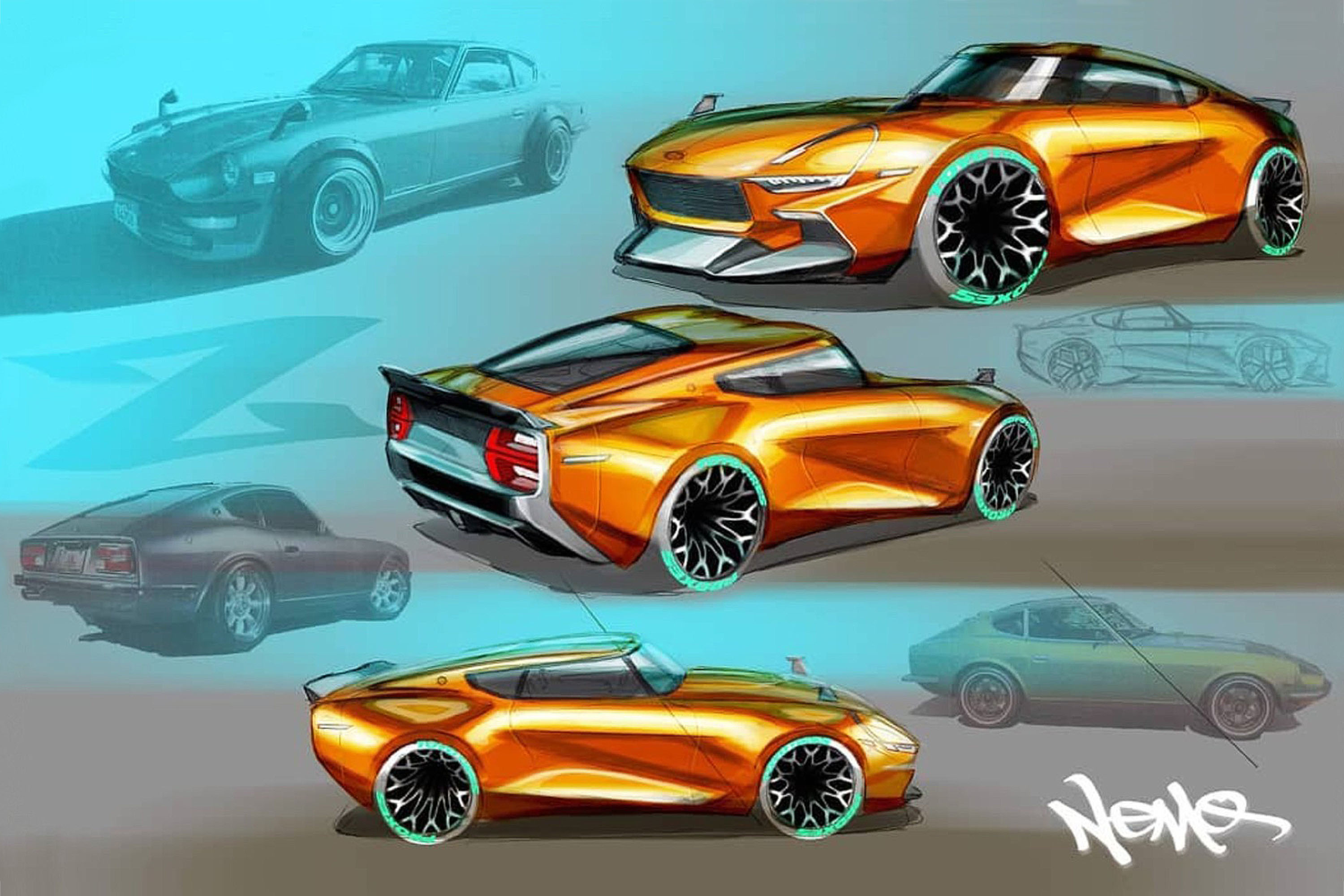 nissan z design