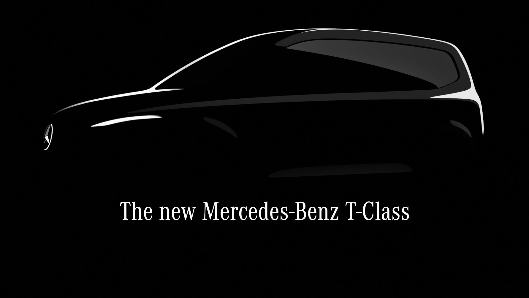 Mercedes-Benz T-Class teased ahead of 2022 launch, EV variant
