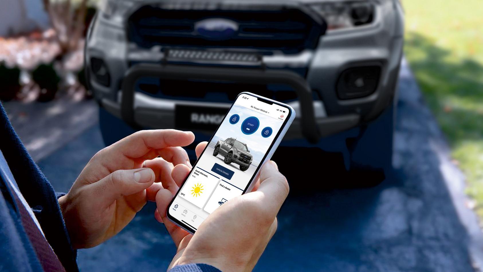 2020 ford ranger on sale remote start