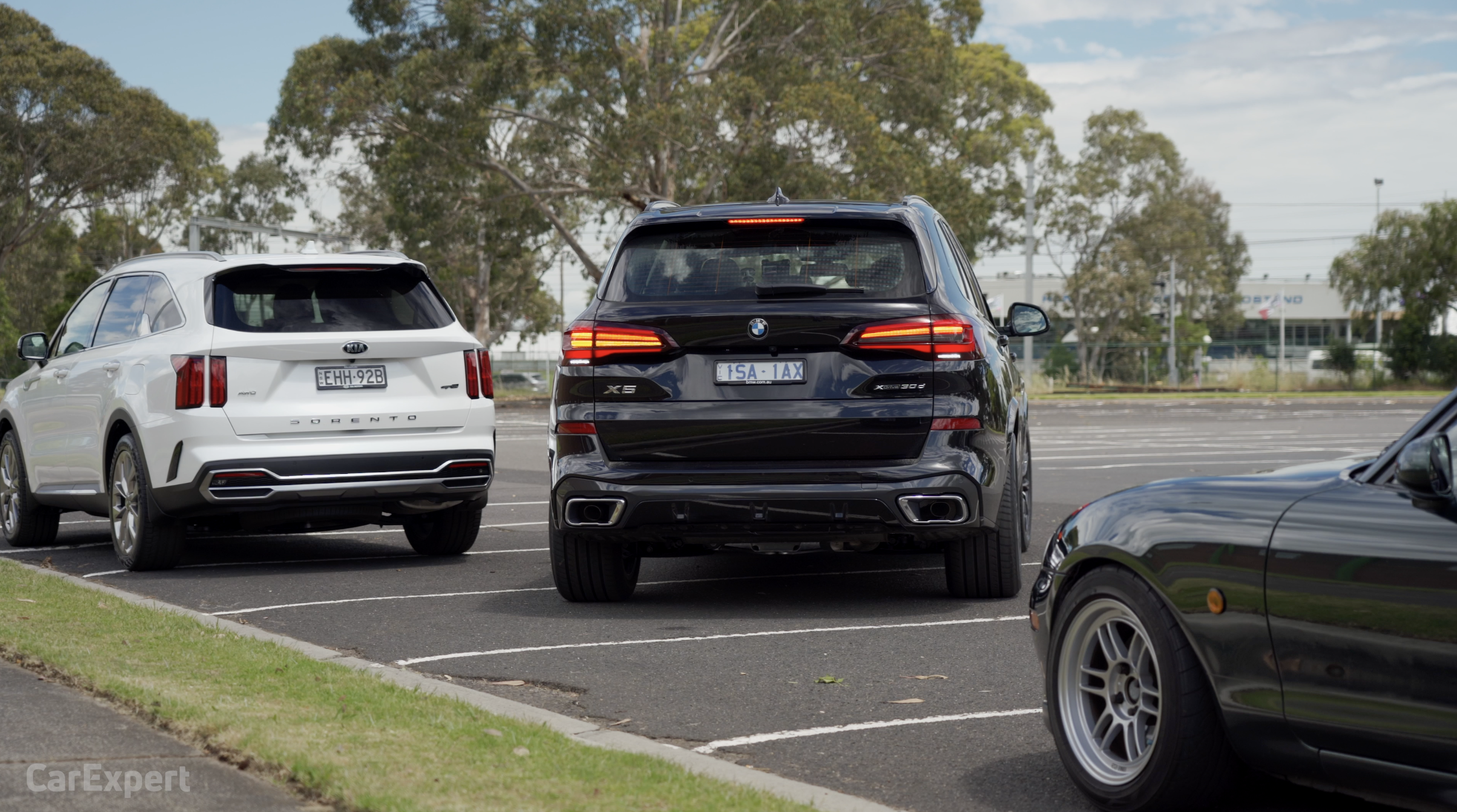 Invisible electromagnetic parking sensors front and rear offer