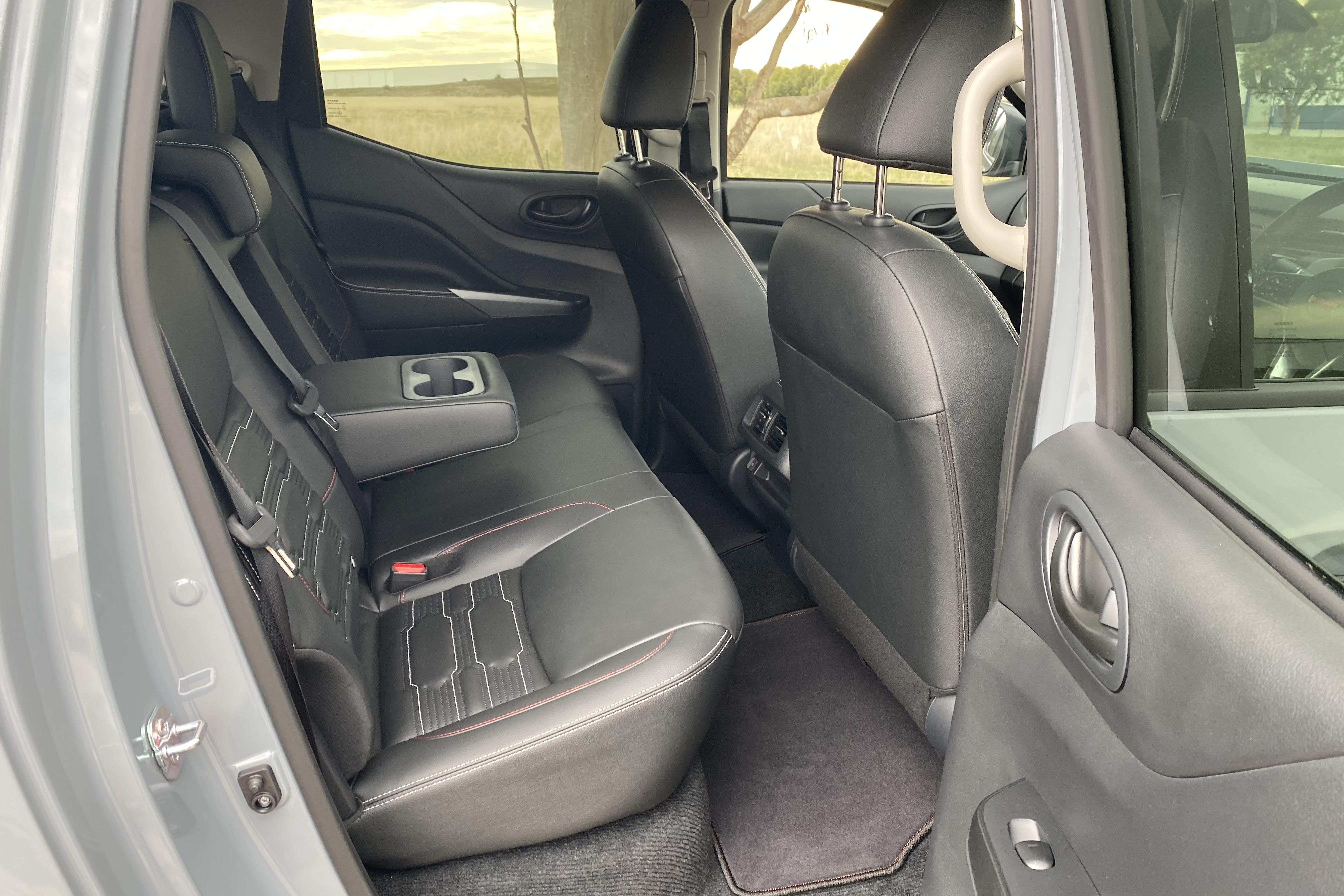 nissan navara folding rear seats