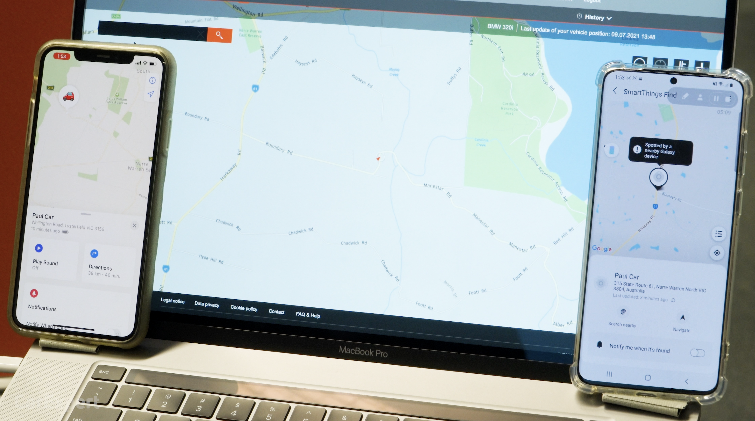 Car tracking: Apple AirTag v Samsung SmartTag+ v GPS comparison review:  Which is best?