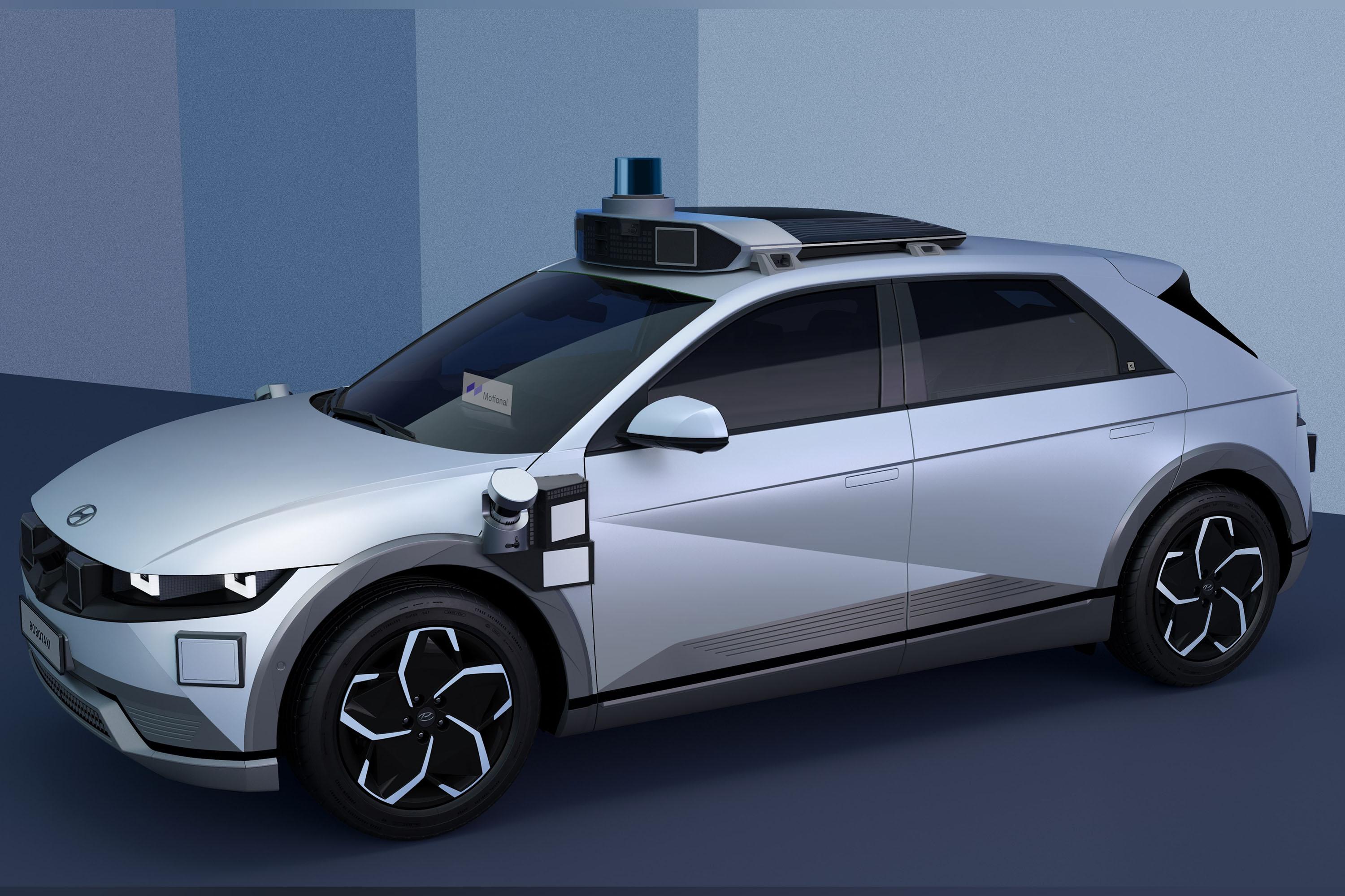 Motional to launch self-driving Hyundai Ioniq 5 taxi in 2023