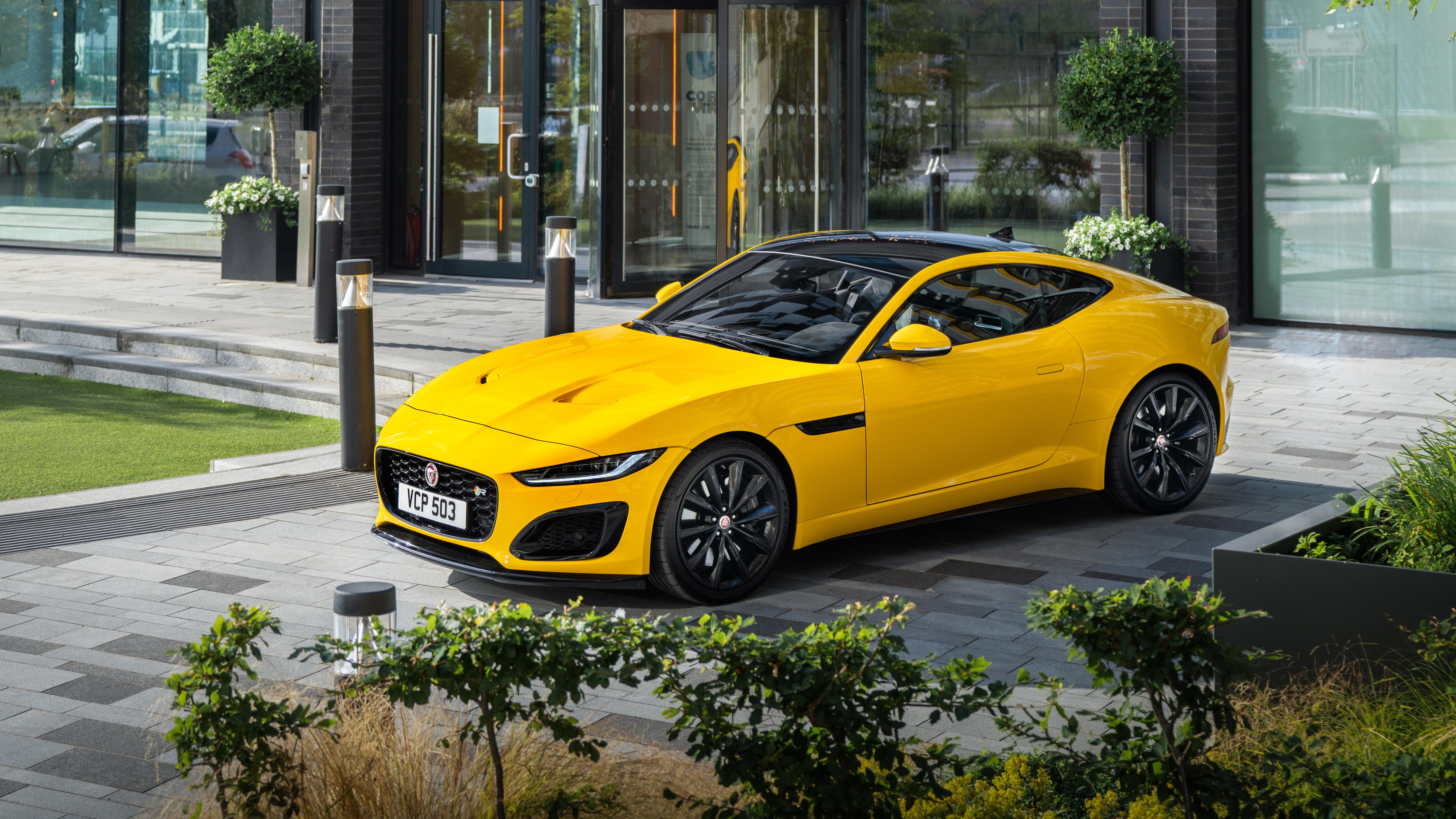 jaguar f type 2022 coupe red