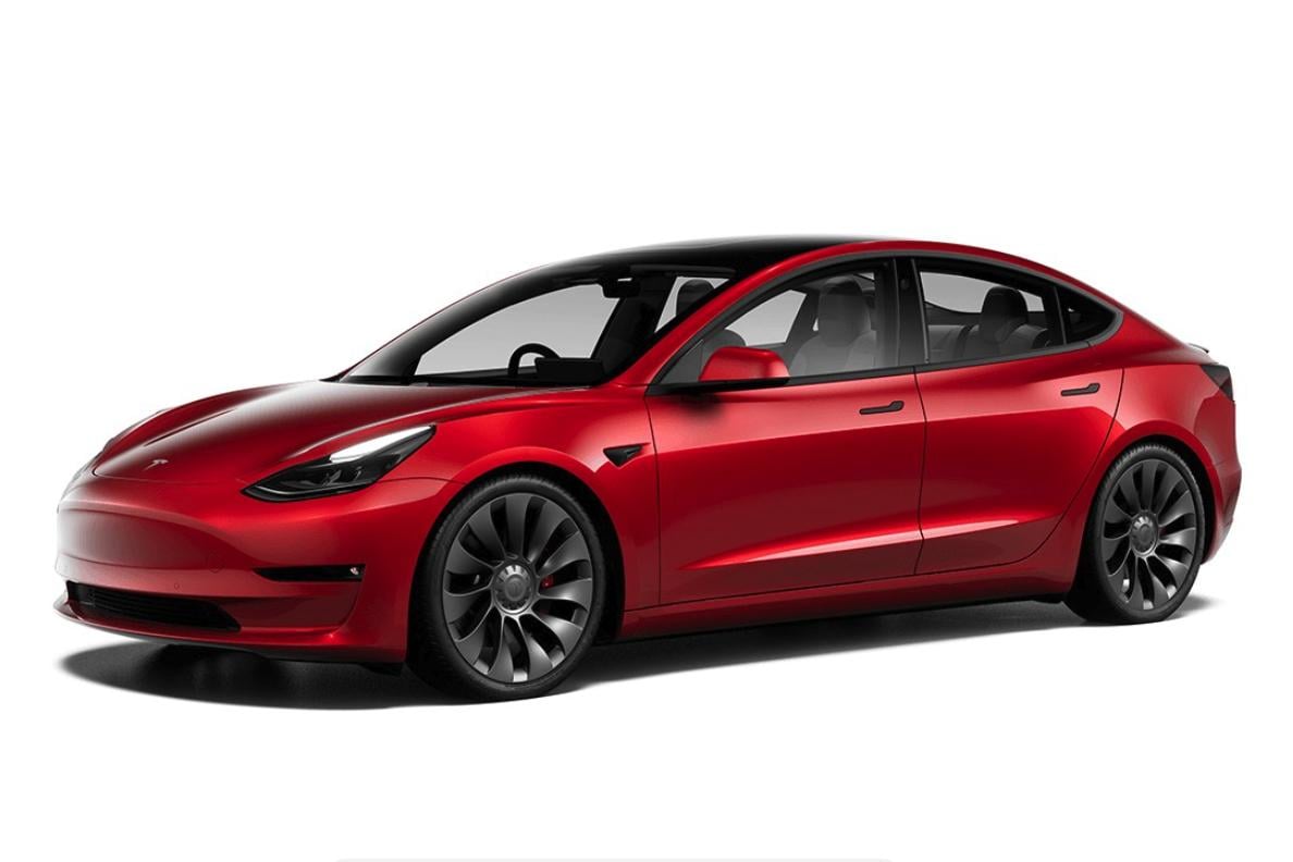 Battery size tesla on sale model 3 performance