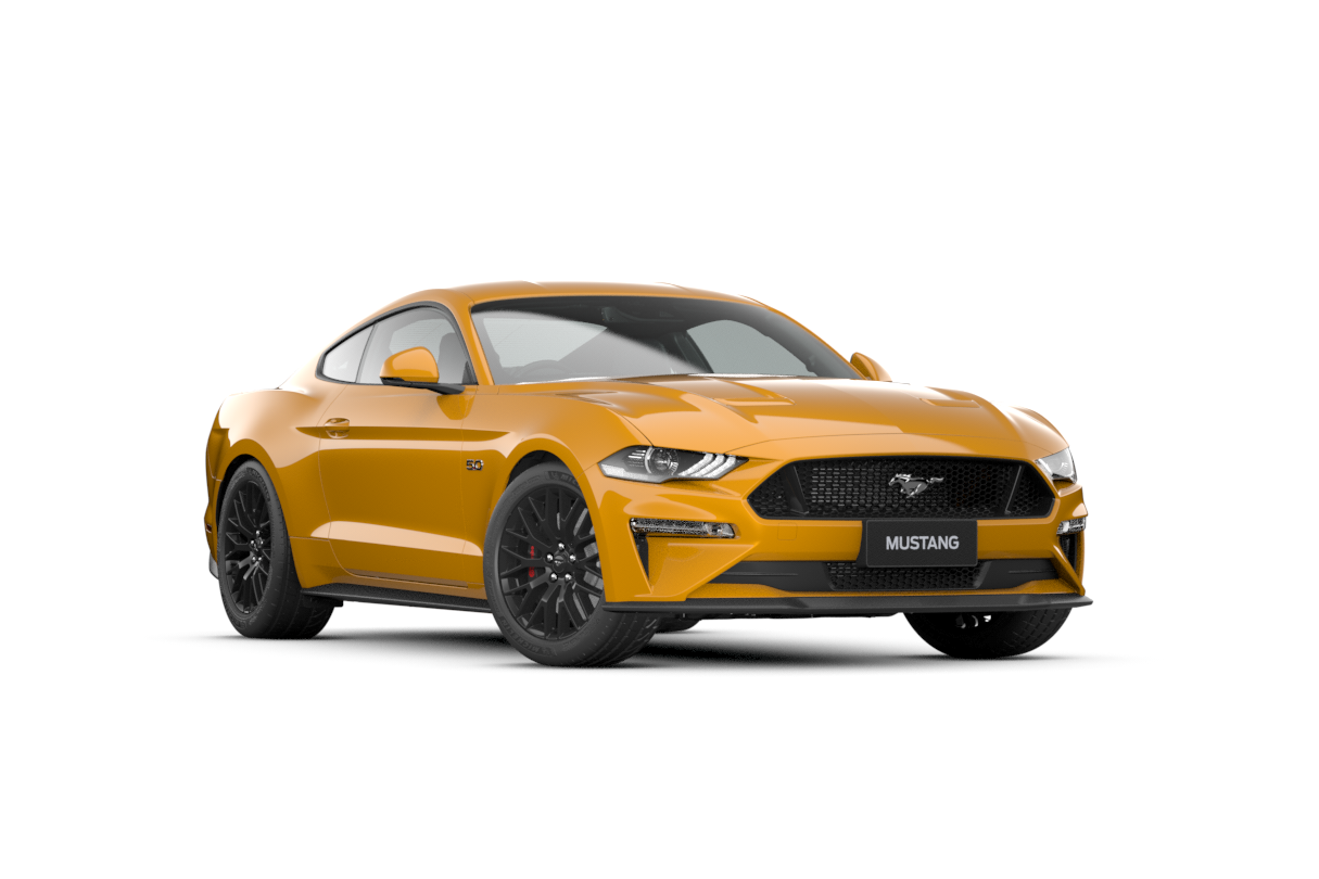 2022 mustang orange