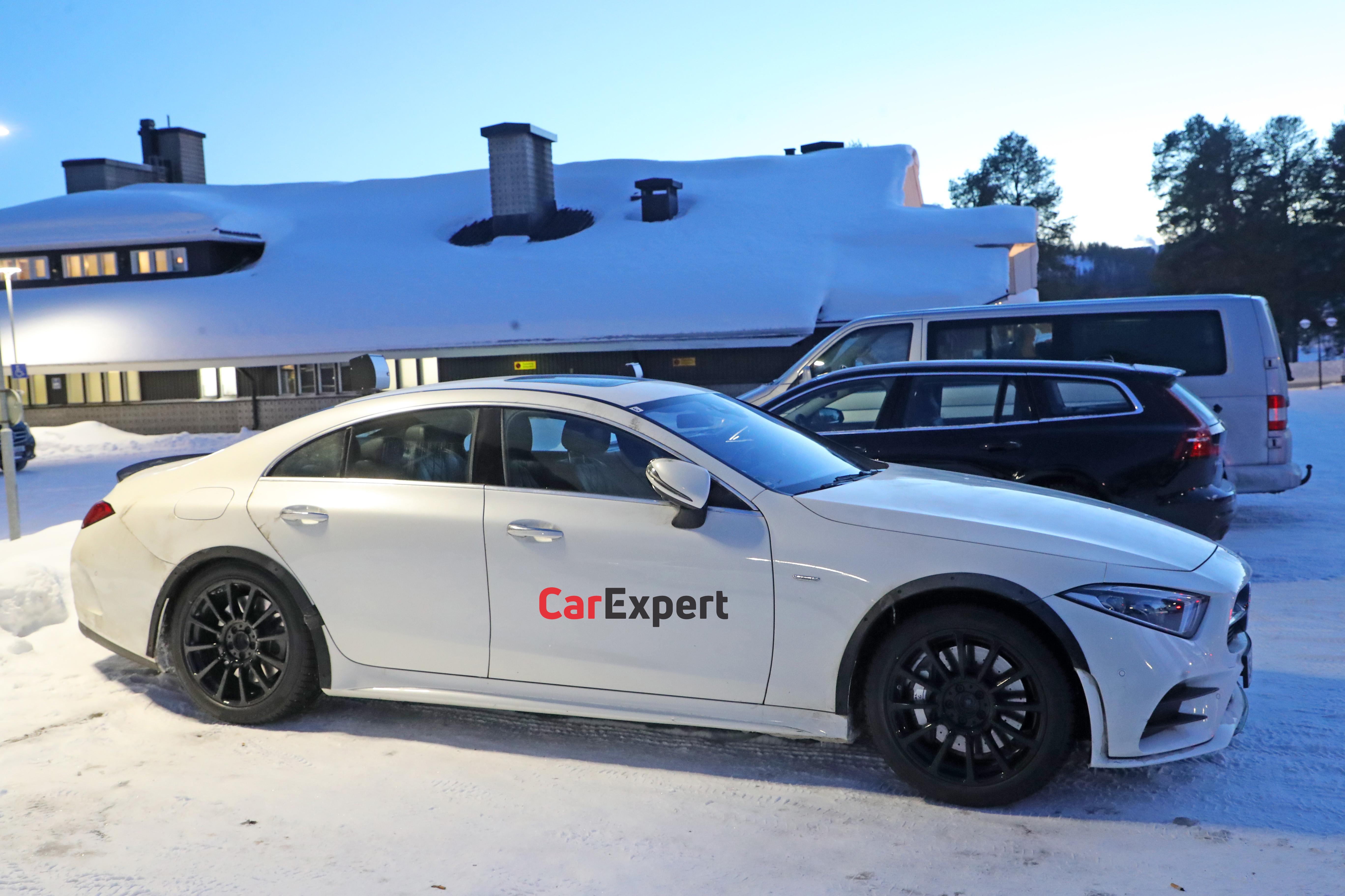 2024 Mercedes-Benz CLS mule spied | CarExpert