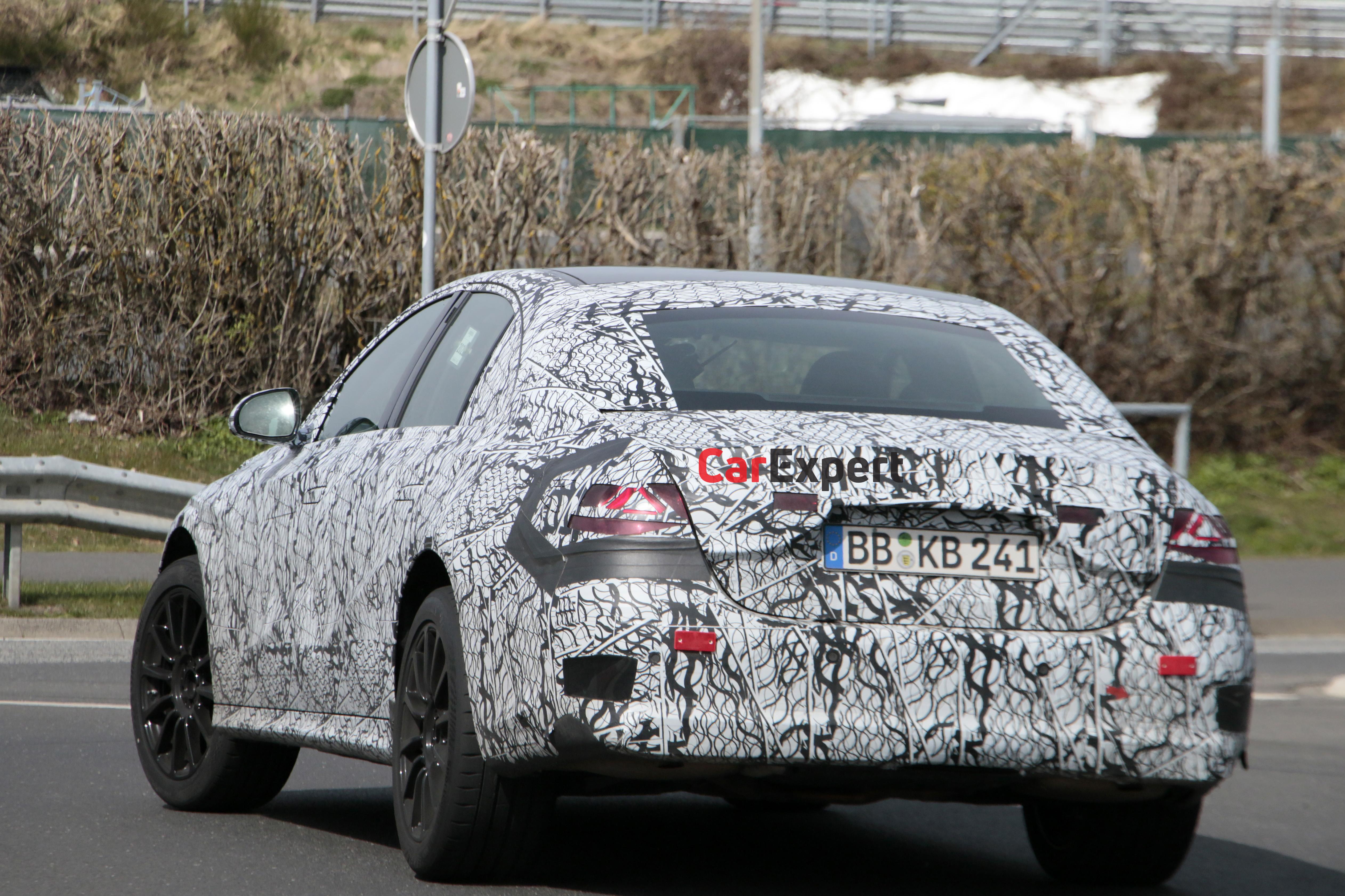 2024 Mercedes-Benz E-Class spied at the Nürburgring | CarExpert