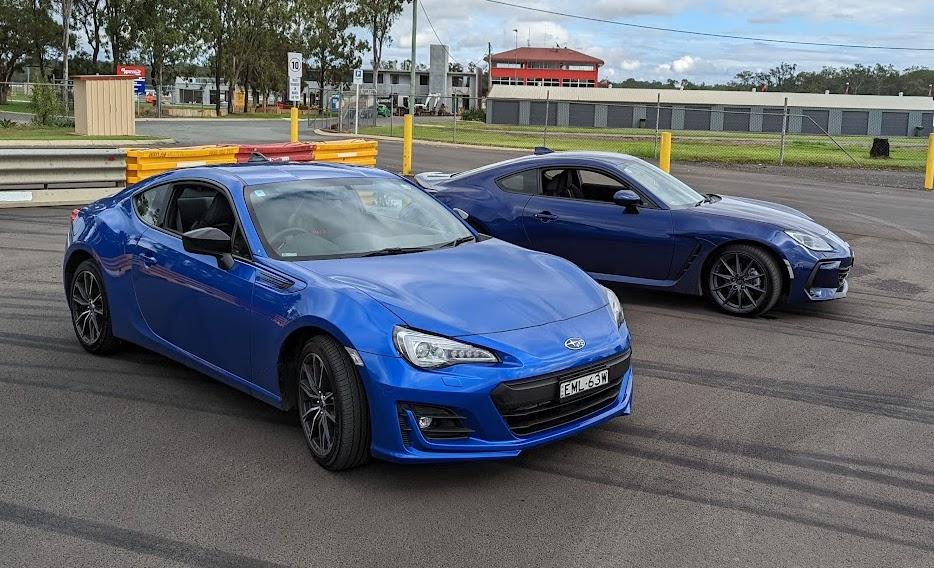 Subaru BRZ: Old v new track comparison