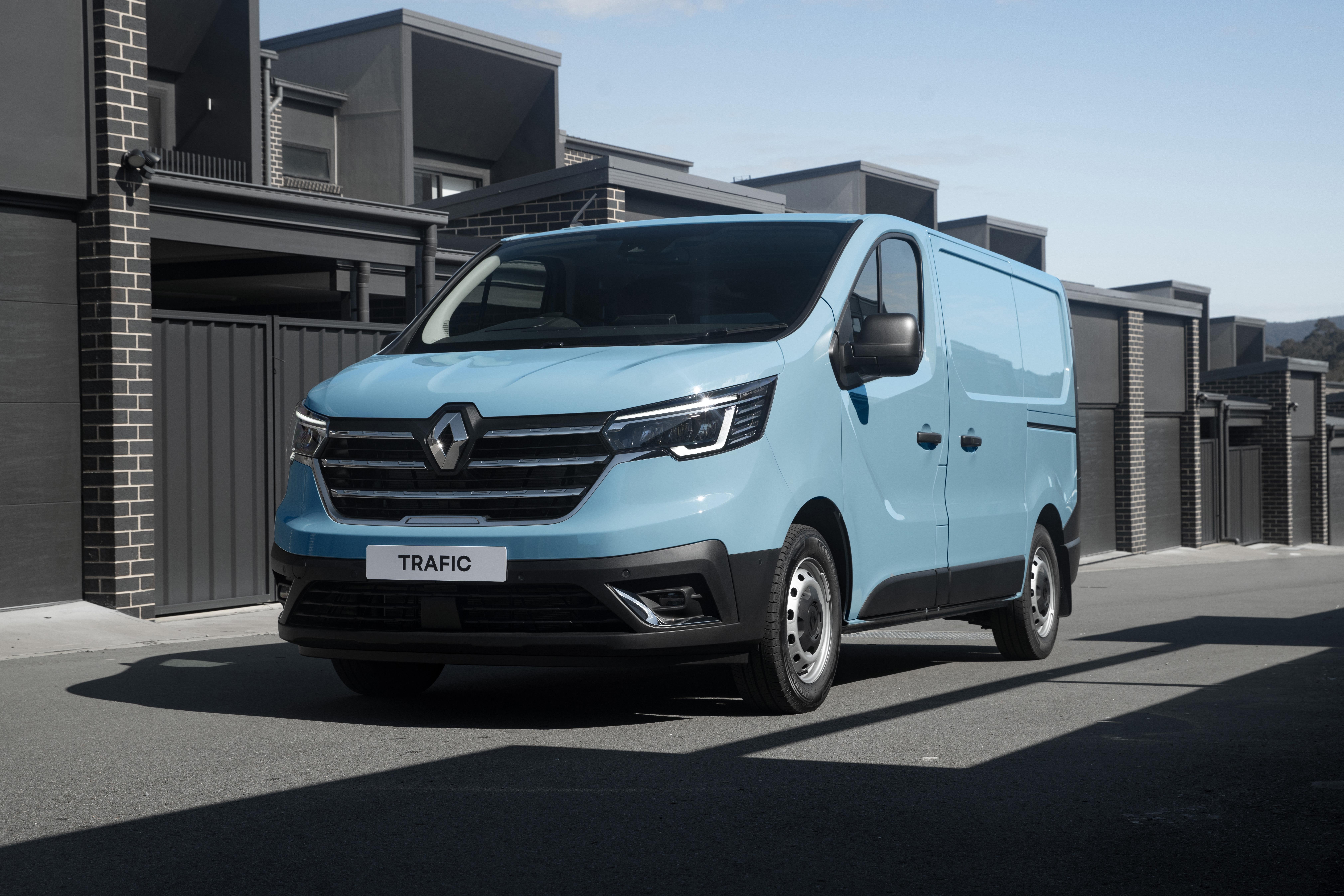 All-New Renault Trafic Van E-Tech Electric Debuts With 184 Miles