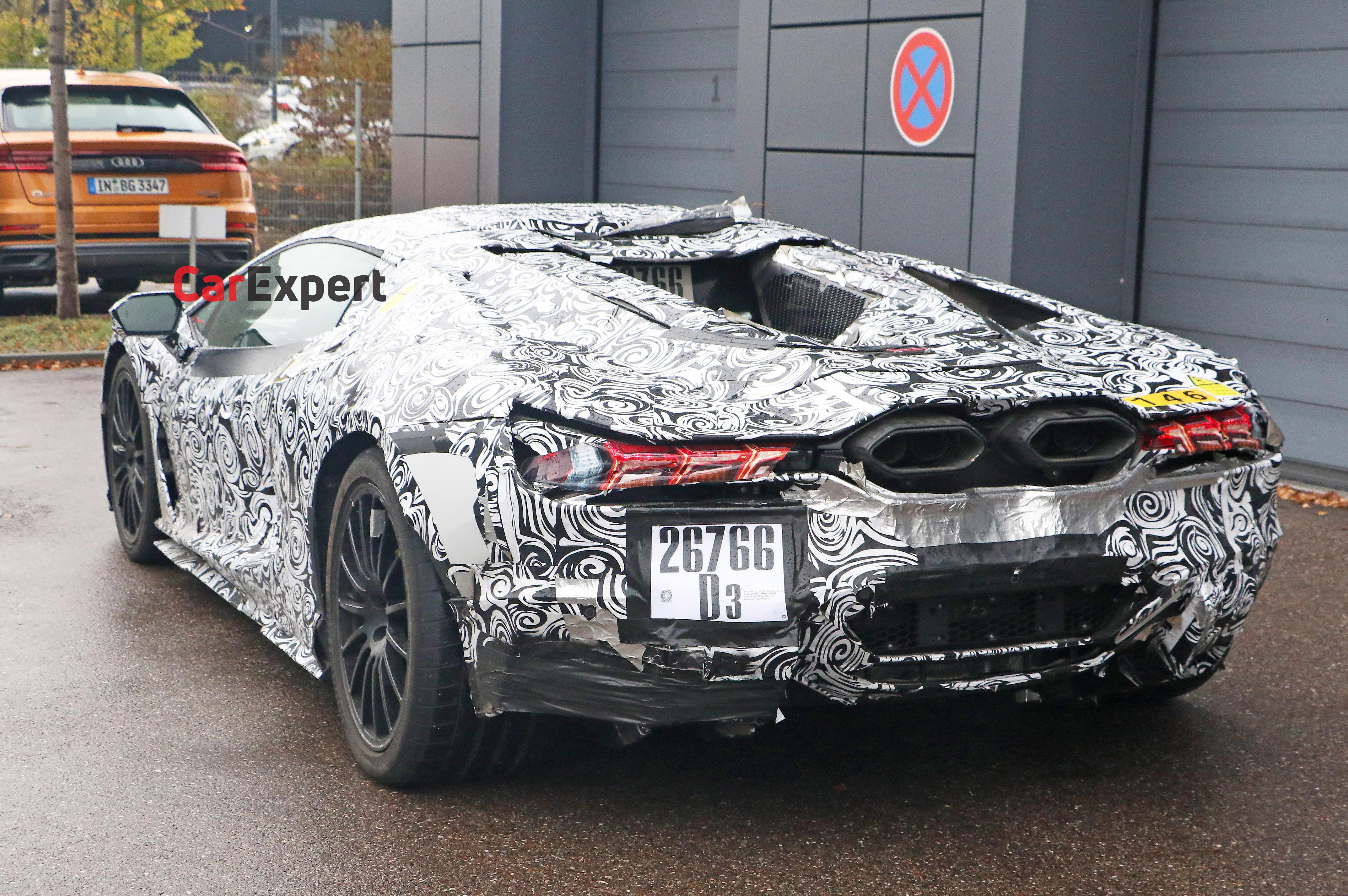 Lamborghini Aventador successor: Hybrid supercar spied | CarExpert