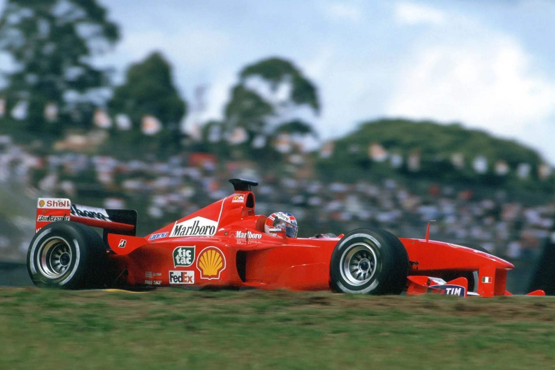 Michael Schumacher: Rare Ferrari racing car from 2000 season