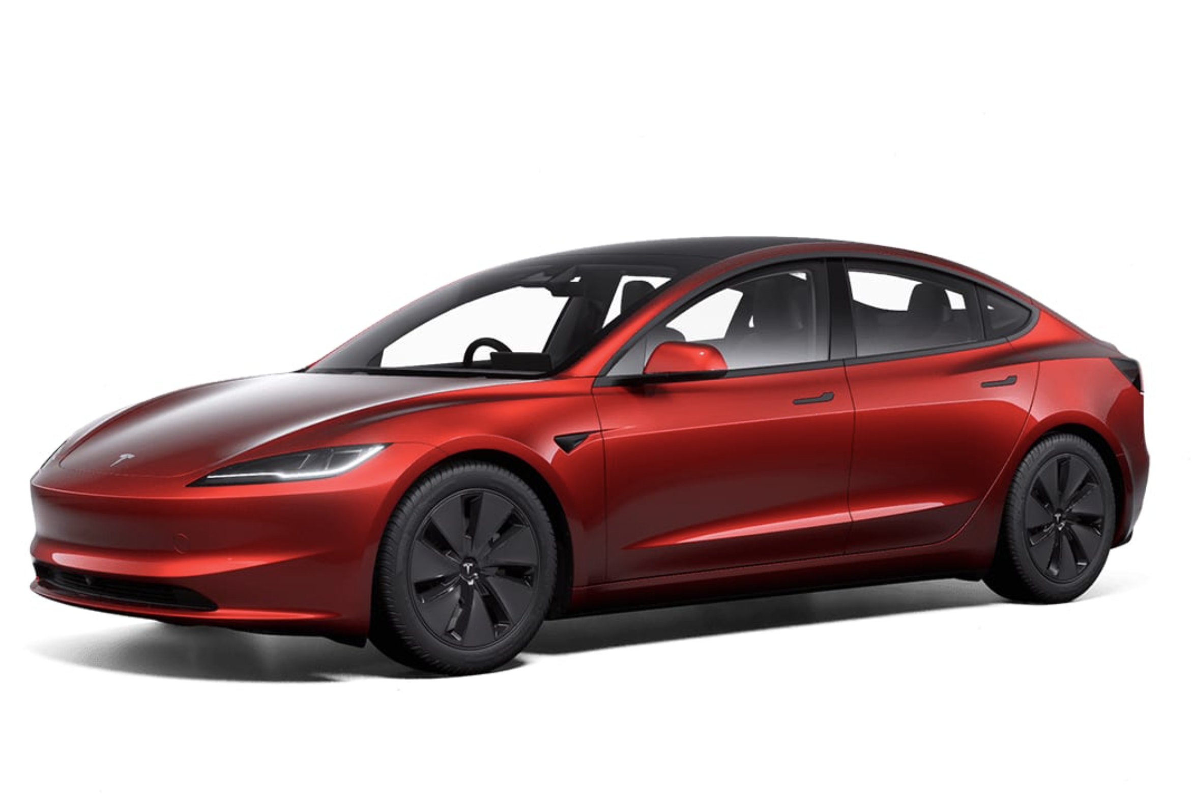 Curb weight store tesla model 3