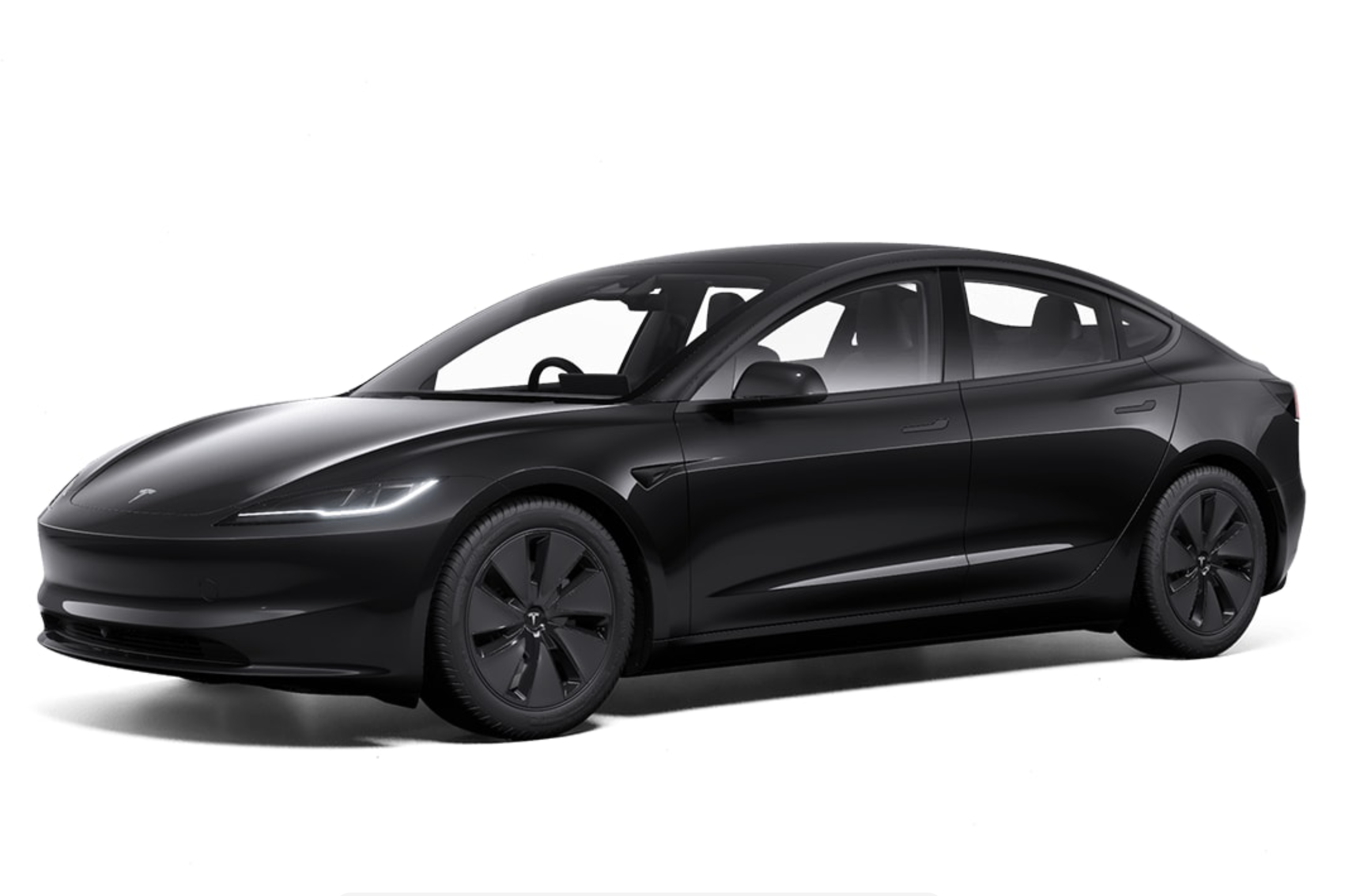 Tesla Model 3 Matte Black Wrap - Mile High Customs