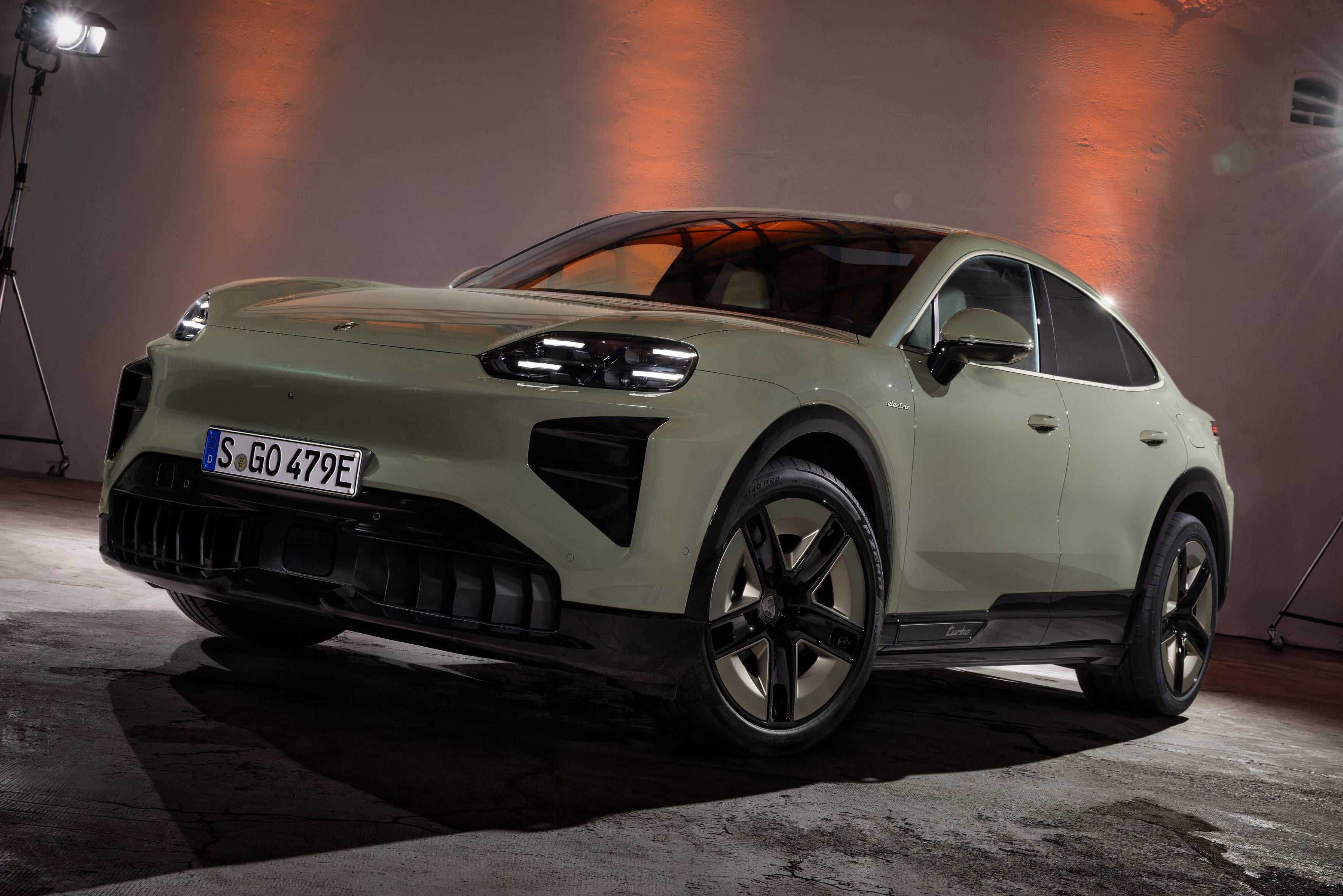 2026 Porsche Cayenne Coupe Electric revealed with sleeker look, longer range