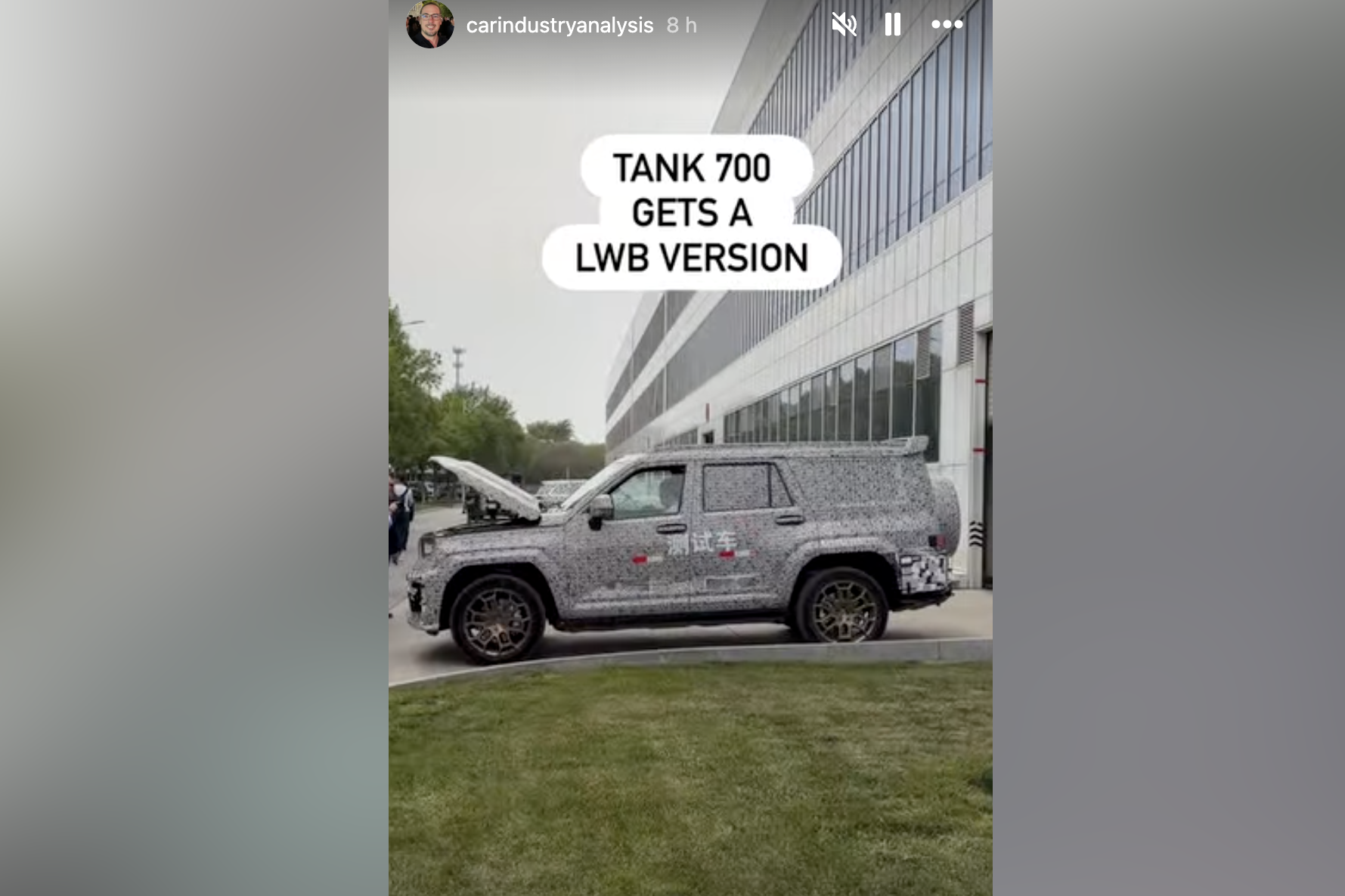 GWM Tank 700 LWB: Even longer version of Toyota LandCruiser rival spied