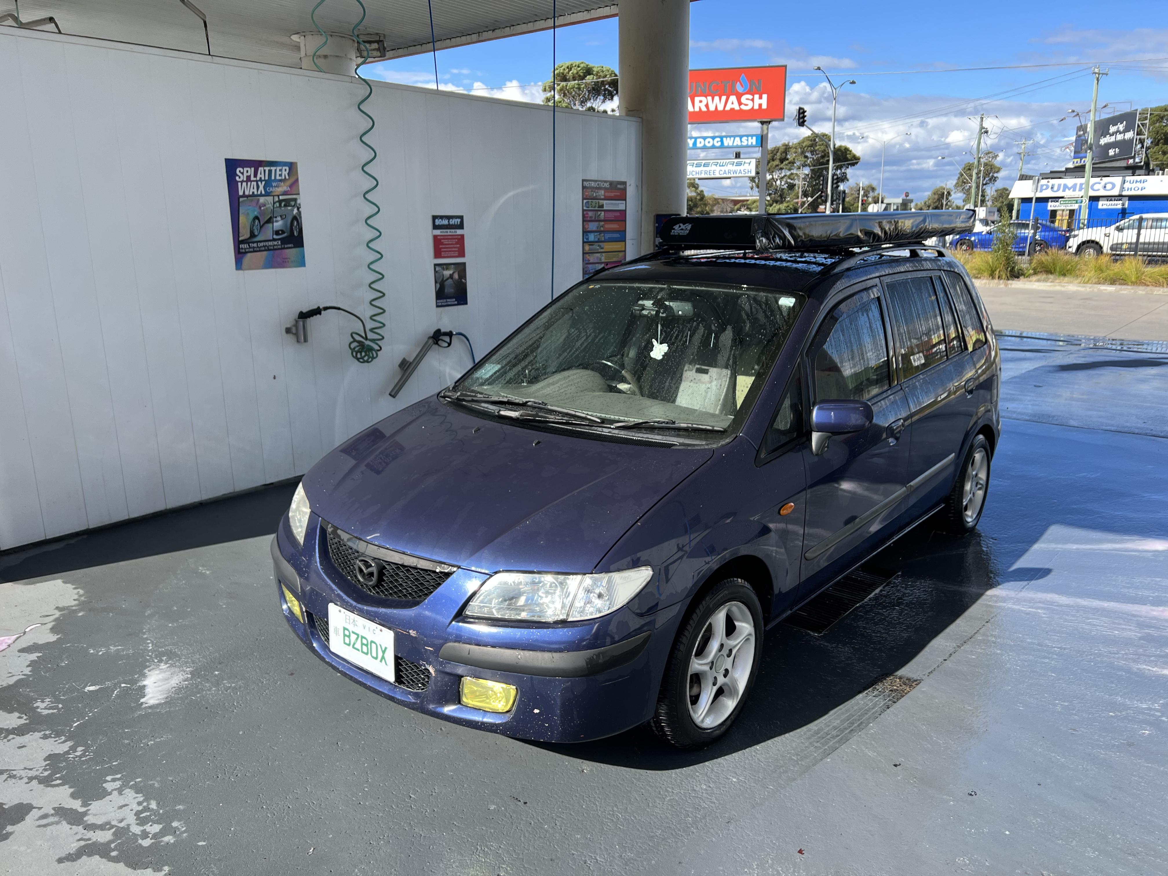 Mazda premacy roof discount rack