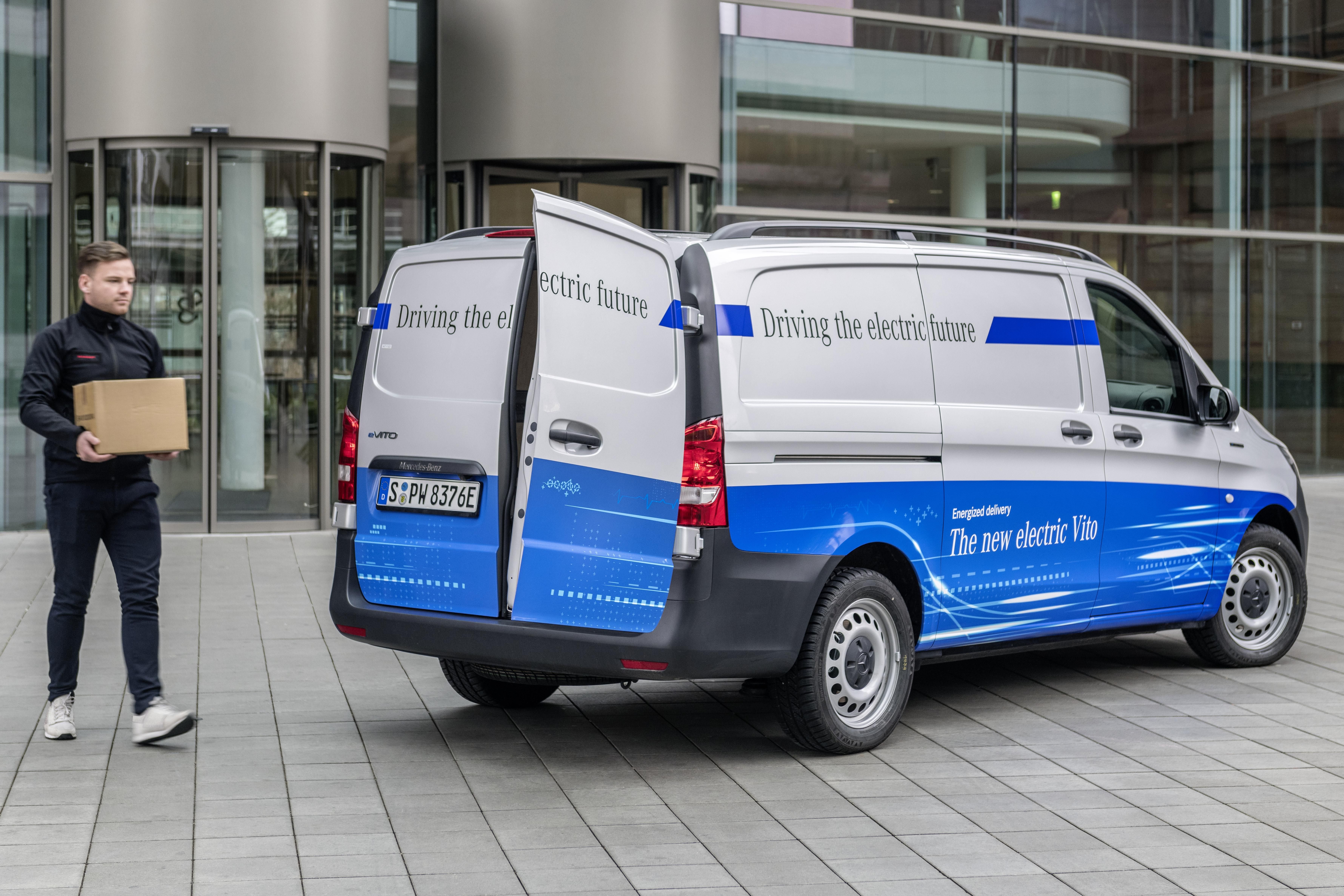 mercedes vito electric van