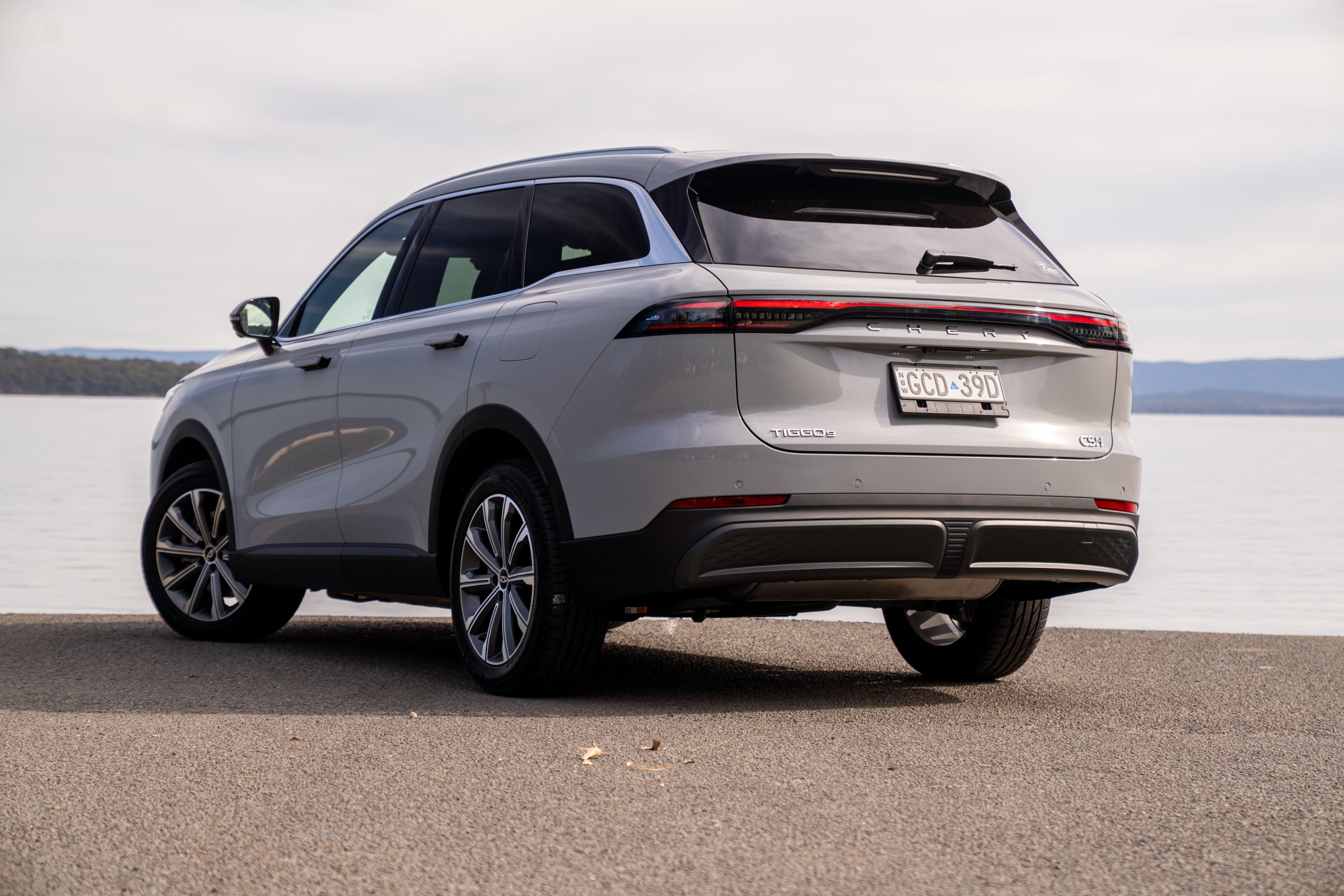 Rear view of a Chery SUV; the company's own margins are under scrutiny as development costs rise.