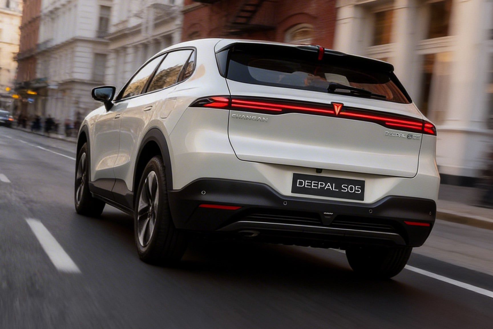 The Deepal S05's rear styling, badged in Australia, remains a familiar sight even as timing details stay quiet