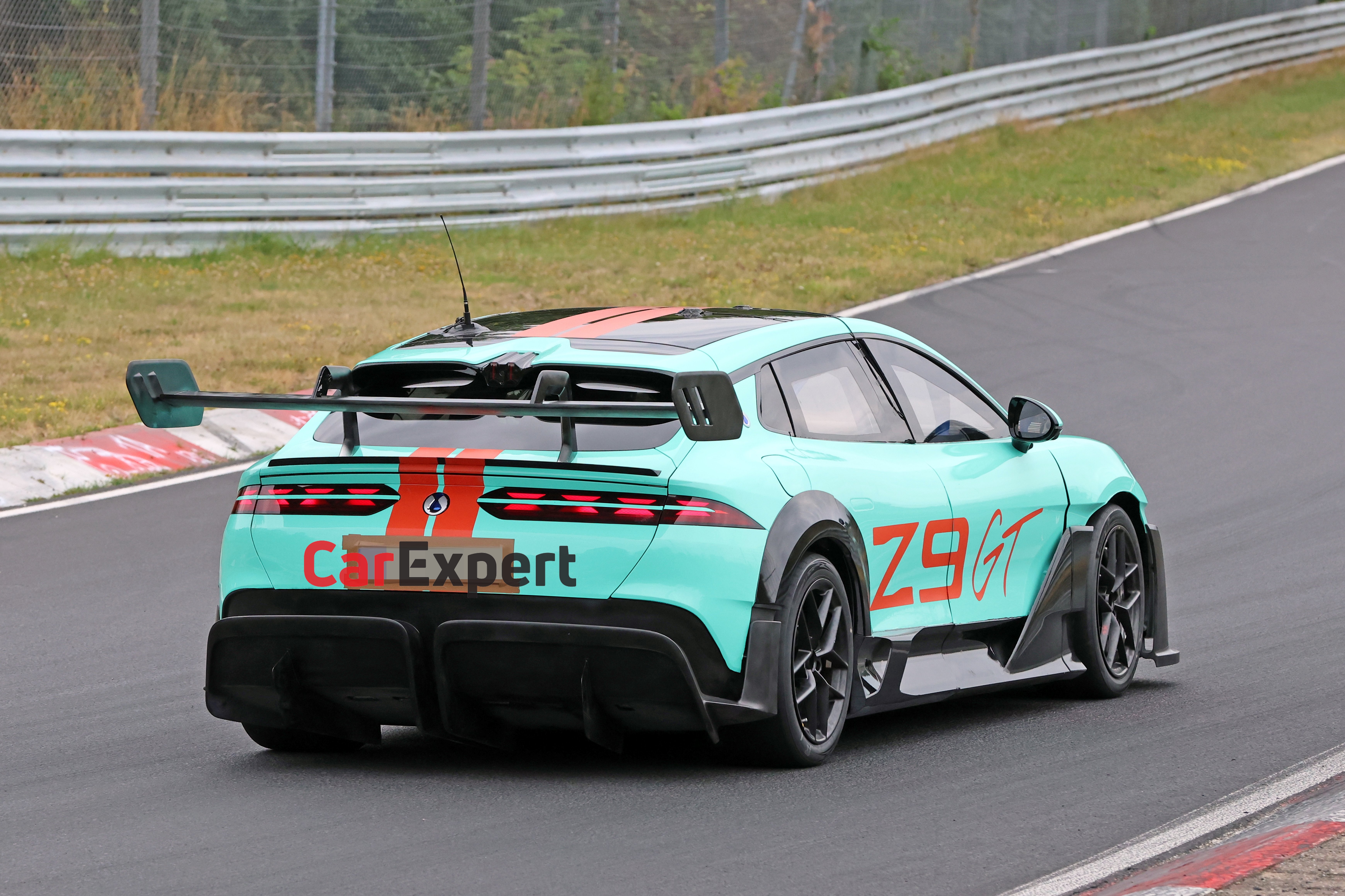 Wild Denza Z9 GT performance edition breaks cover with hottest Porsche Taycan in its sights