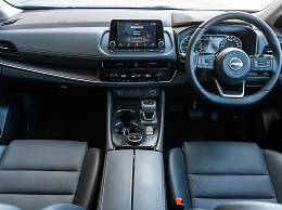 Interior showing dash