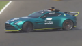 Aston Martin F1 safety car crash caught on camera