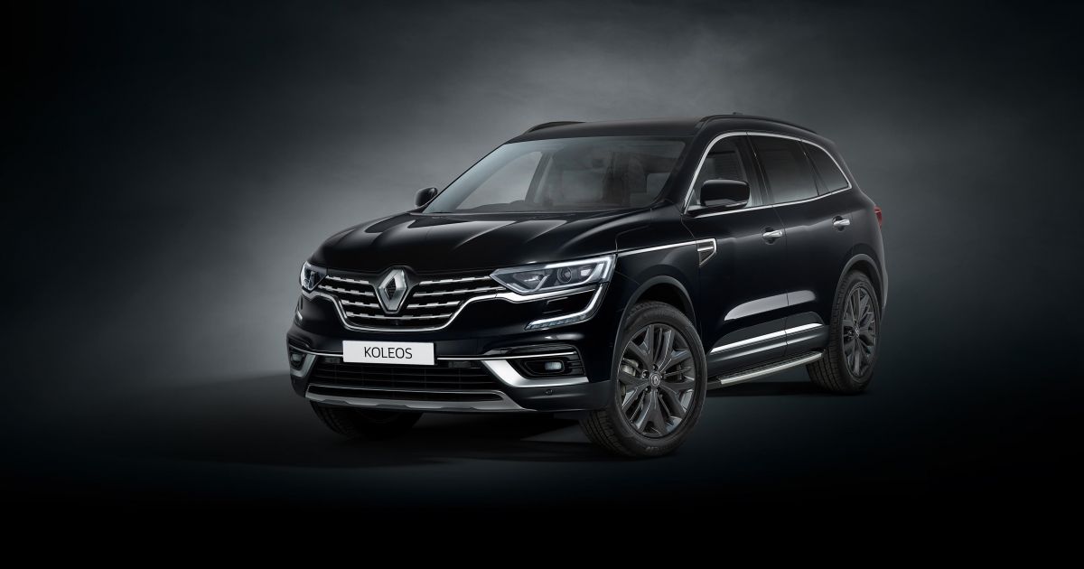 Рено колеос фото в новом кузове цена Renault releases special Koleos Black Edition CarExpert