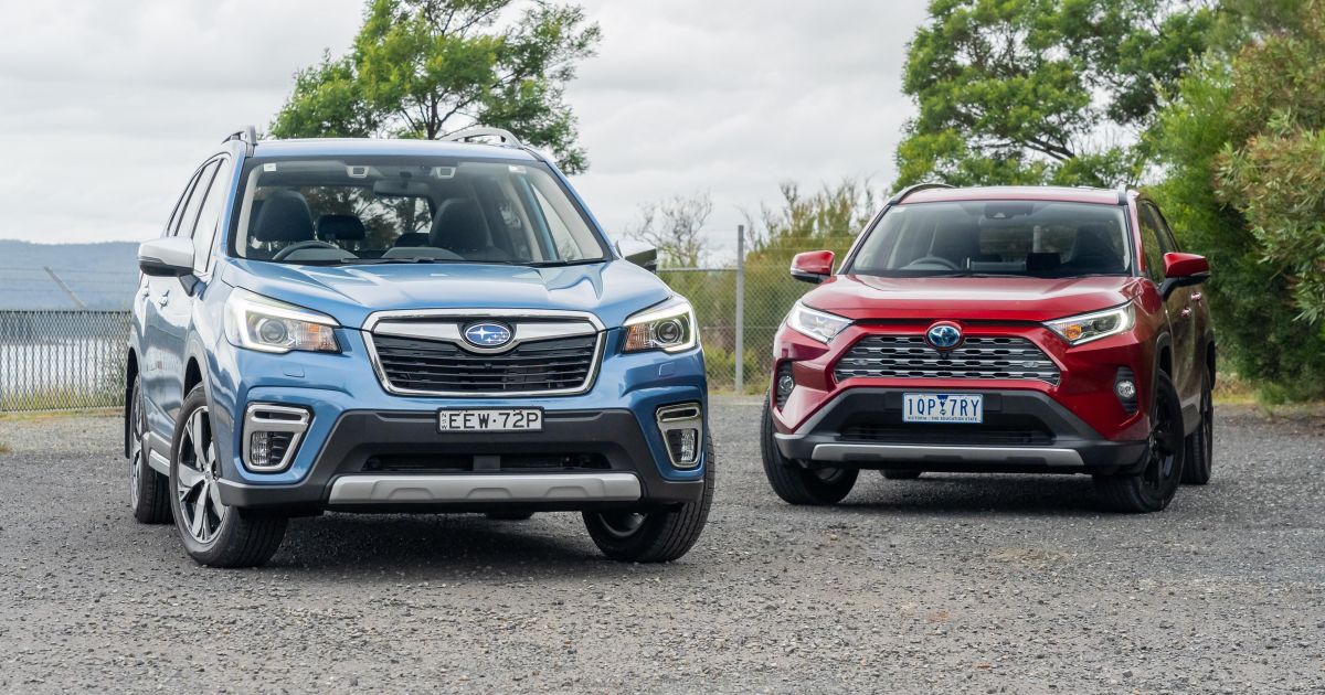 2020 Subaru Forester and Toyota RAV4 hybrids compared CarExpert