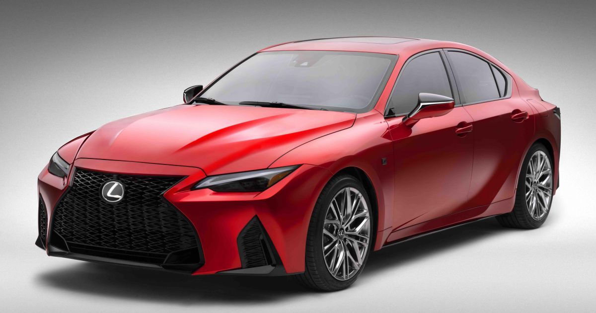 2022 Lexus IS500 F Sport Performance V8 unveiled for the