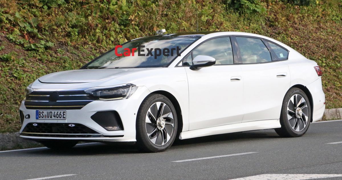 2023 Volkswagen Aero B Electric Sedan Spied | CarExpert