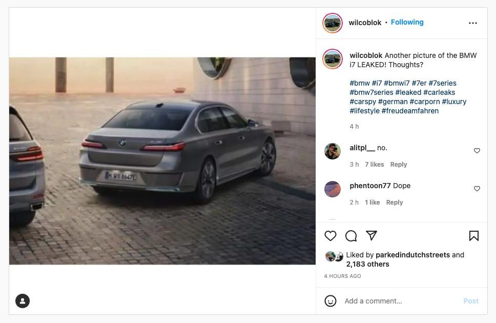 2023 BMW i7 leaked forward of reveal