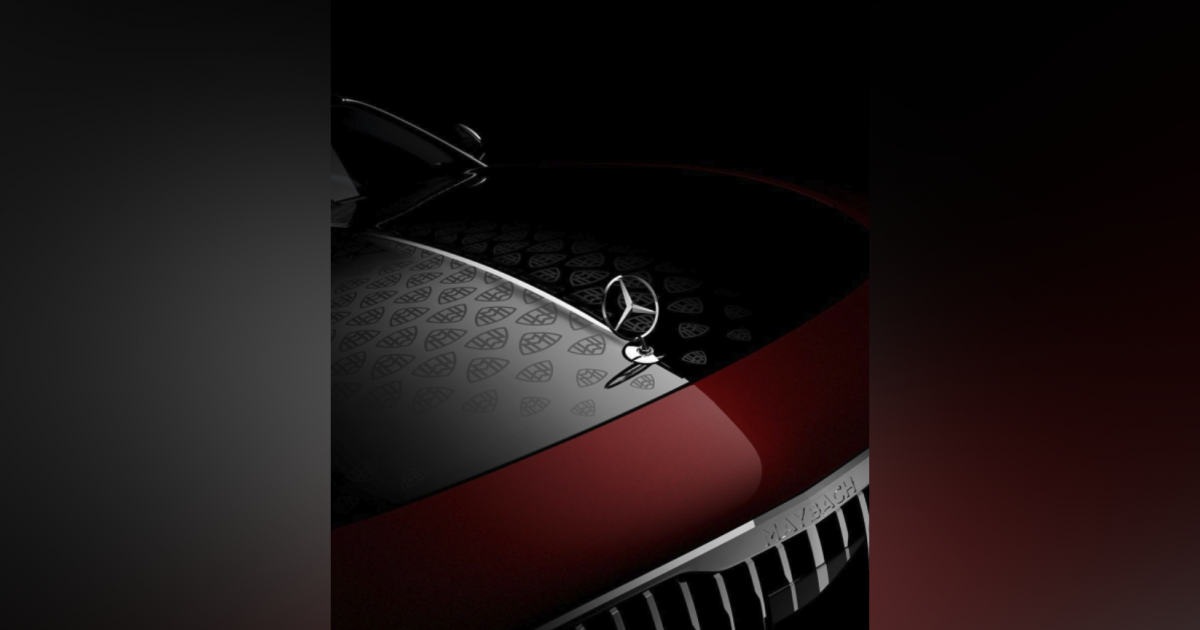 Mercedes-Maybach SL concept teased | CarExpert