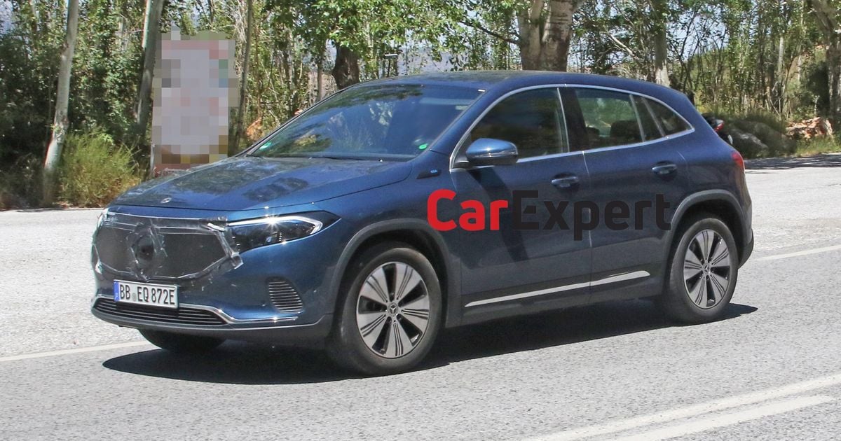 2023 Mercedes Benz EQA Facelift Spied Trusted Bulletin