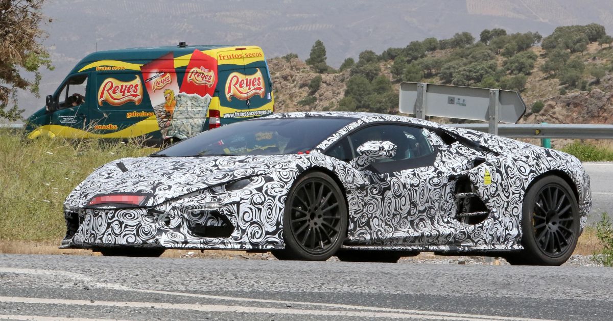 2023 Lamborghini Aventador Successor Spied Carexpert 9318