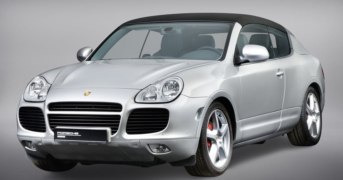 The Porsche Cayenne convertible prototype that did not make it