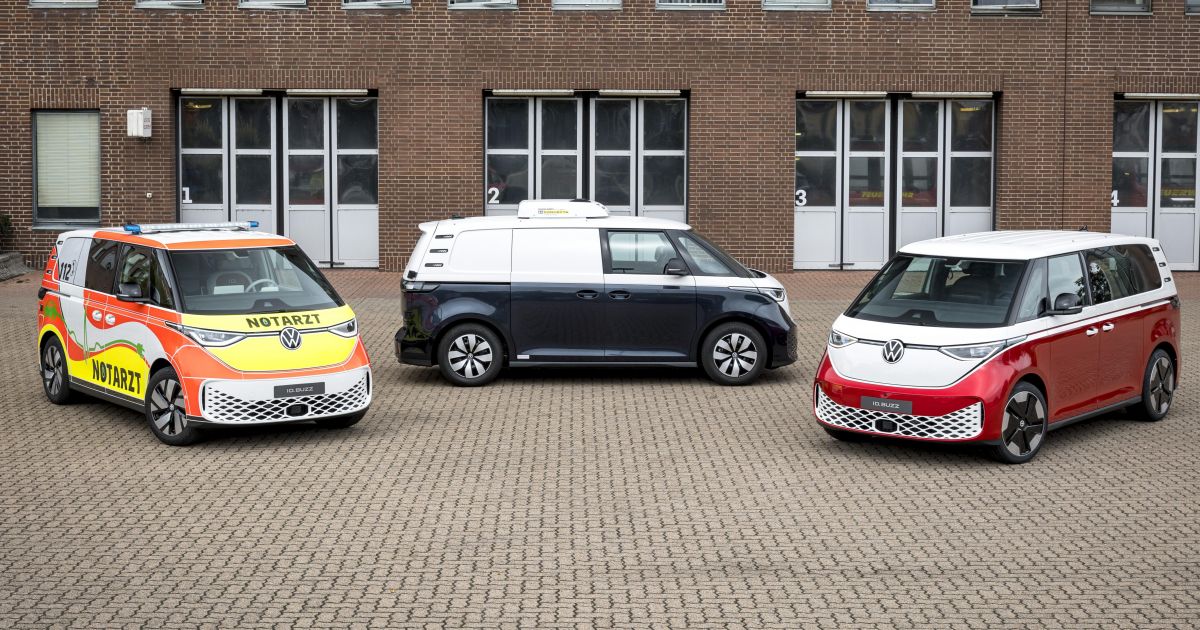 Volkswagen reveals four ID. Buzz EV concepts