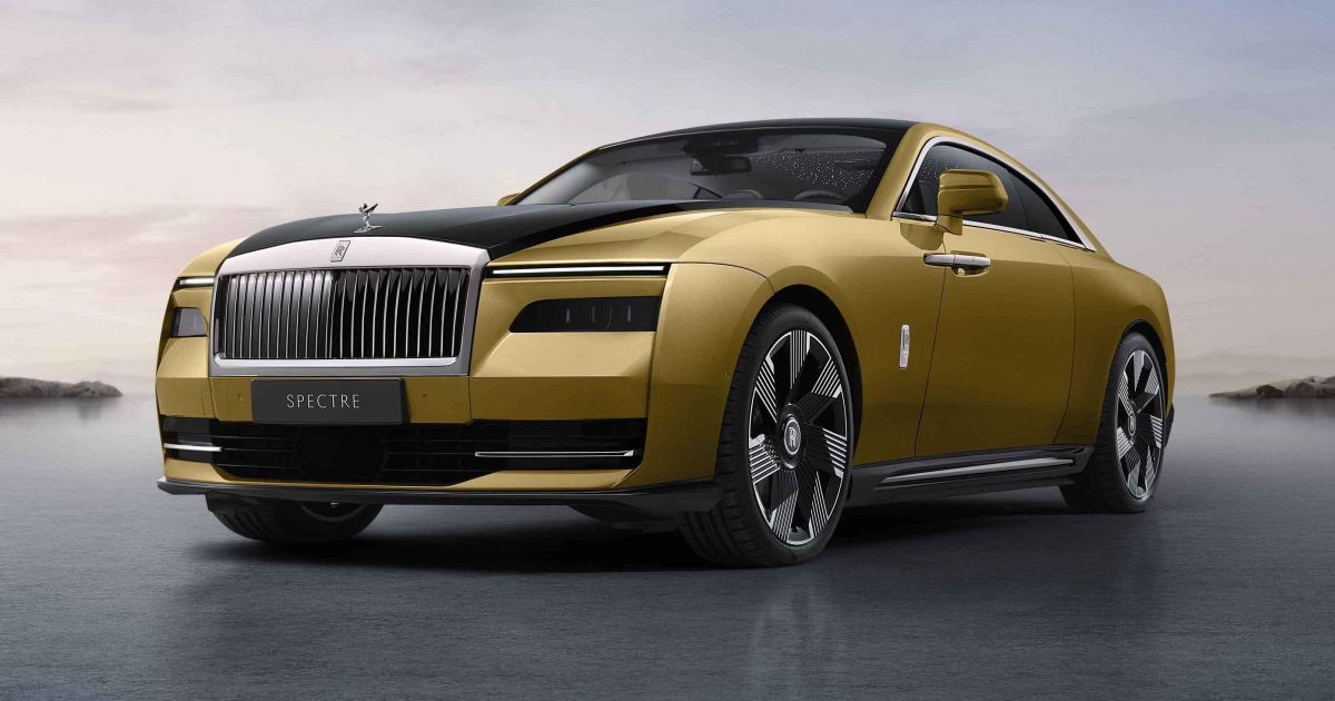 Rolls-Royce Spectre ultra-luxury EV printed