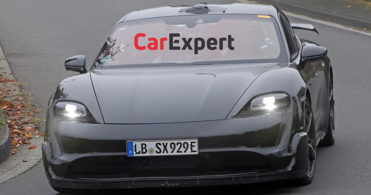 Porsche Taycan replace, high-performance variant spied