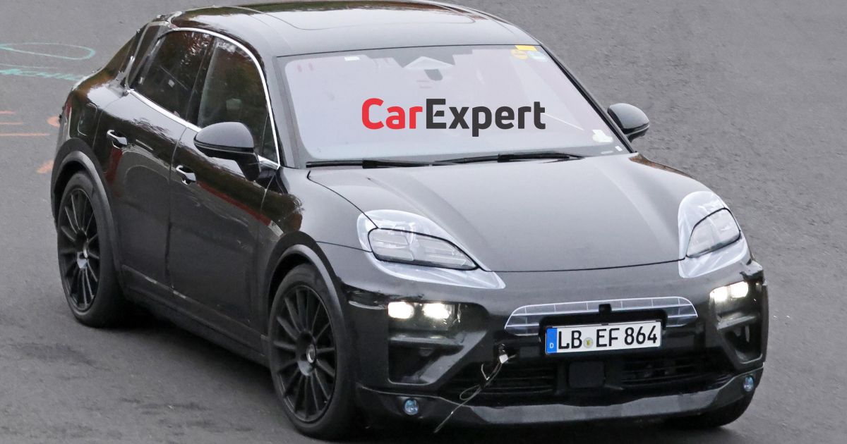 2024 Porsche Macan EV spied inside and out CarExpert