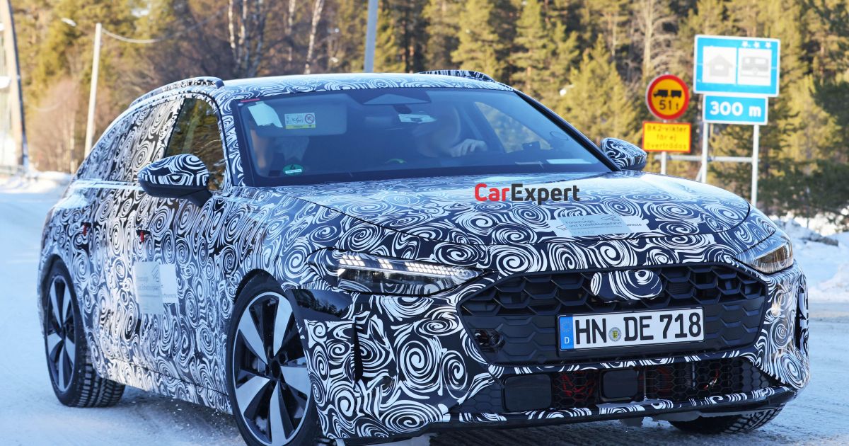 2024 Audi A4 Avant spied again CarExpert