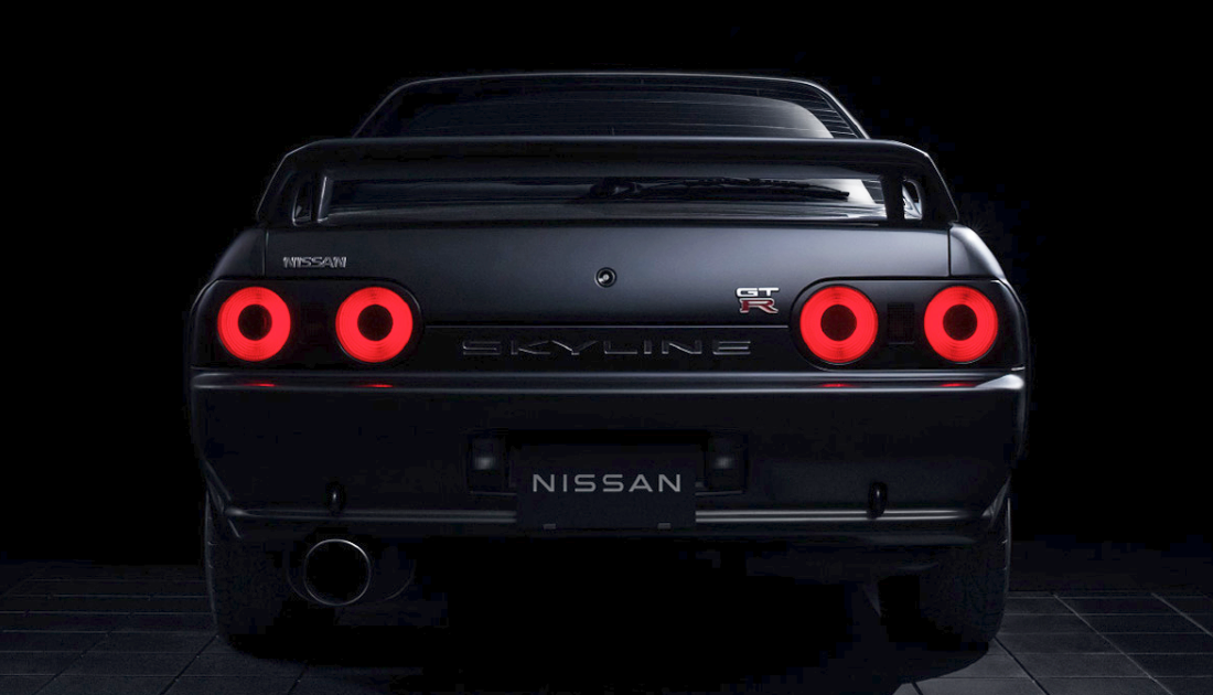 Nissan Skyline GT R R32 EV teaser 1