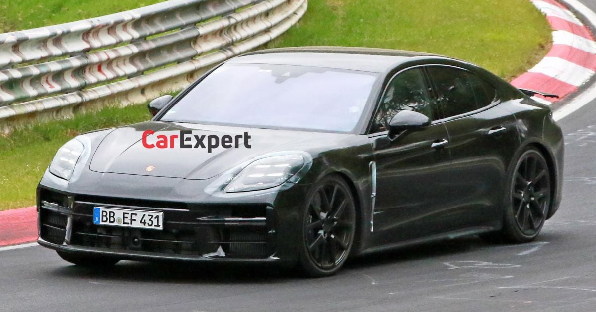 2024 Porsche Panamera spied virtually undisguised CarExpert