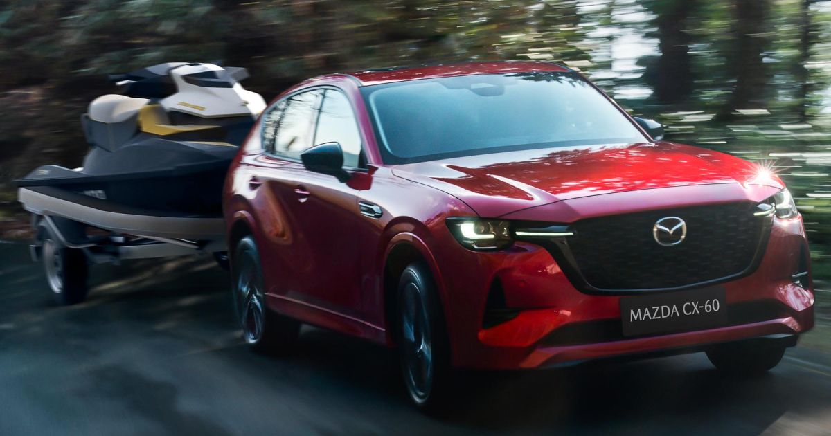 Mazda’s accessorised CX-60 is ready to tow