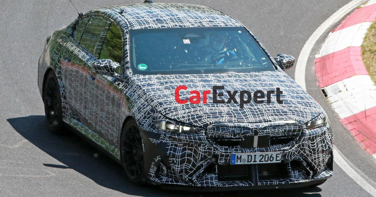 Plug-in hybrid BMW M5 flaunts aggressive new look
